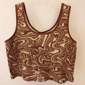 Lucy & Yak Josy Vest Top: Rene Pattern, XL (UK 20-22)